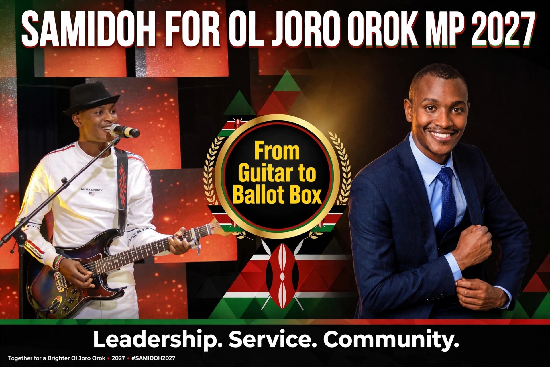 Samidoh Declares Candidature for Ol Joro Orok MP Seat, Joins 2027 Political Race