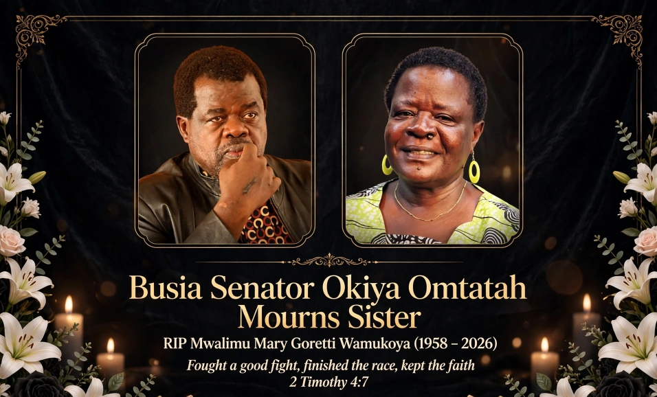 Busia Senator Okiya Omtatah Mourns Sister, Retired Teacher Mary Goretti Wamukoya